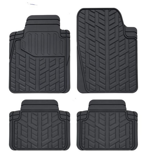 Rubber floor mats 4pcs.