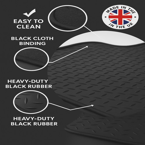 Rubber car mat4 - rubber,