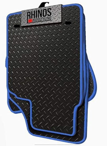 Blue car mats 4pc - car,