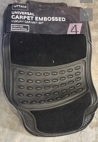 Uttam 4pcs universal car mat - uttam,